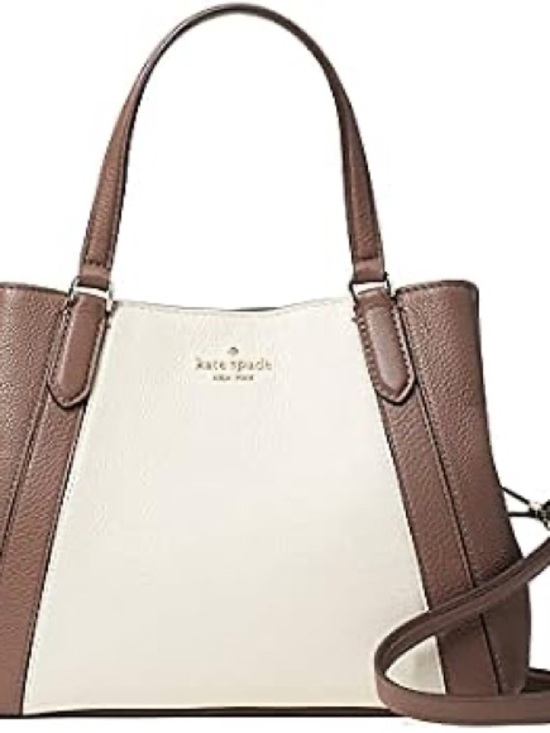 kate spade Handbags - Kate Spade Jackson Medium Triple Compartment Leather Two-Tone Purse
